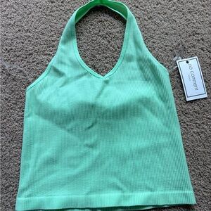 Mint Green Halter Top